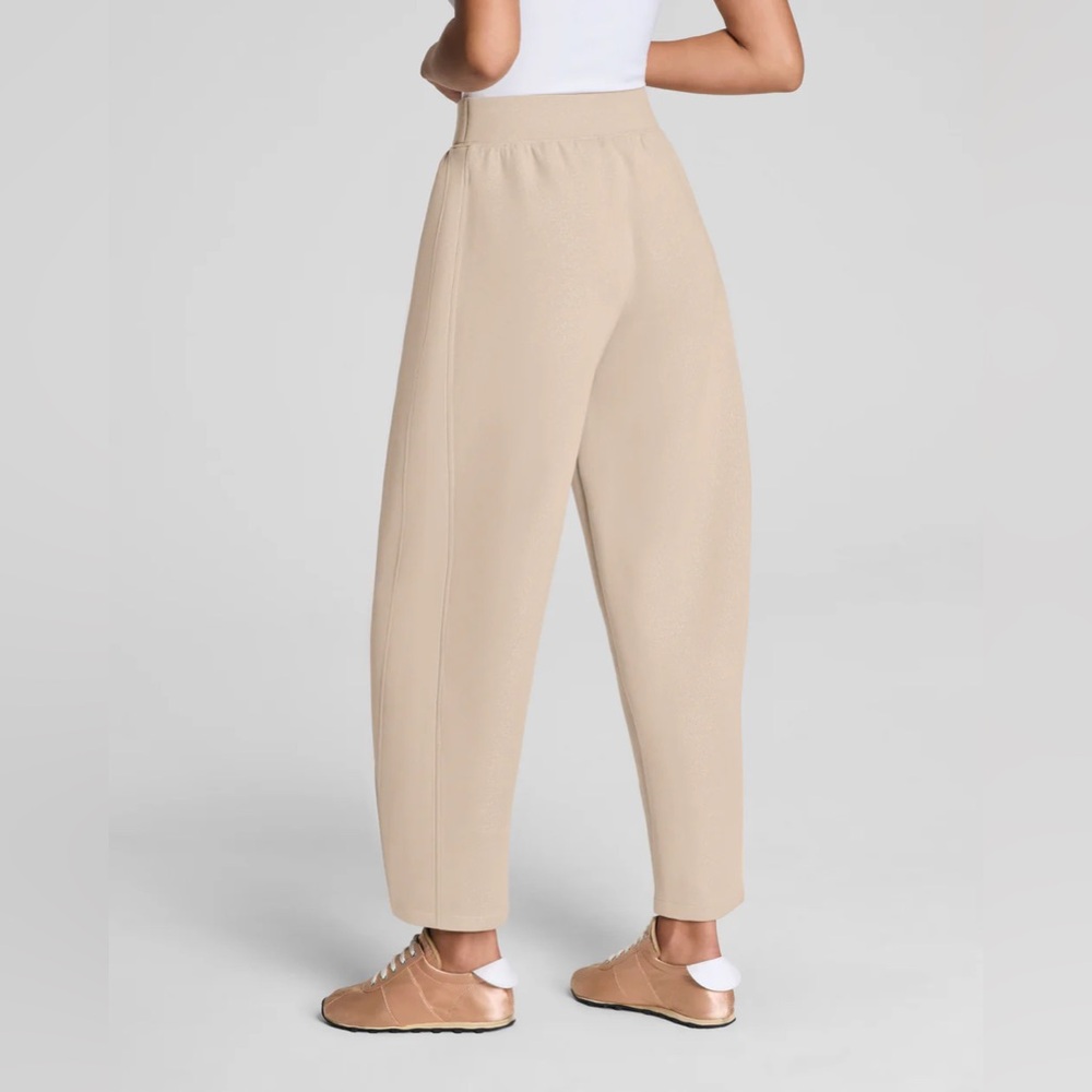 SPANX Barrel Leg AirEssentials Lounge Pants in Luxe Shimmer Women's Large - Picture 3 of 8